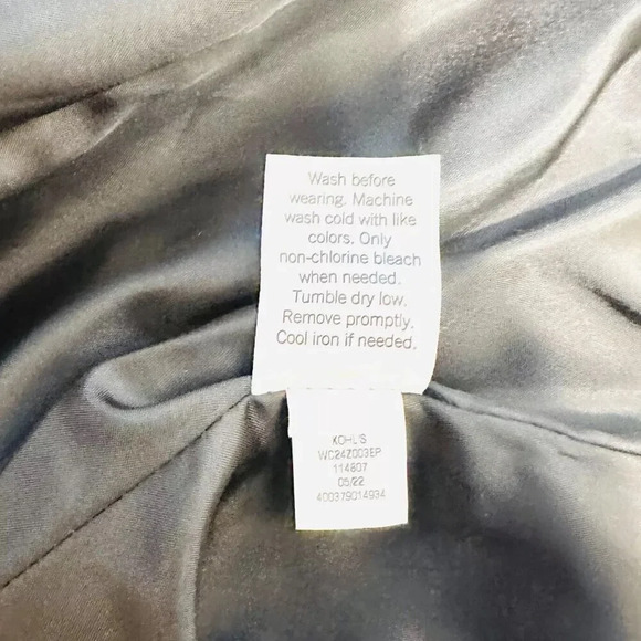 NWT CROFT & BARROW Women Button Down Quilted Vines Pattern Jacket Lightweight PM - Picture 15 of 15